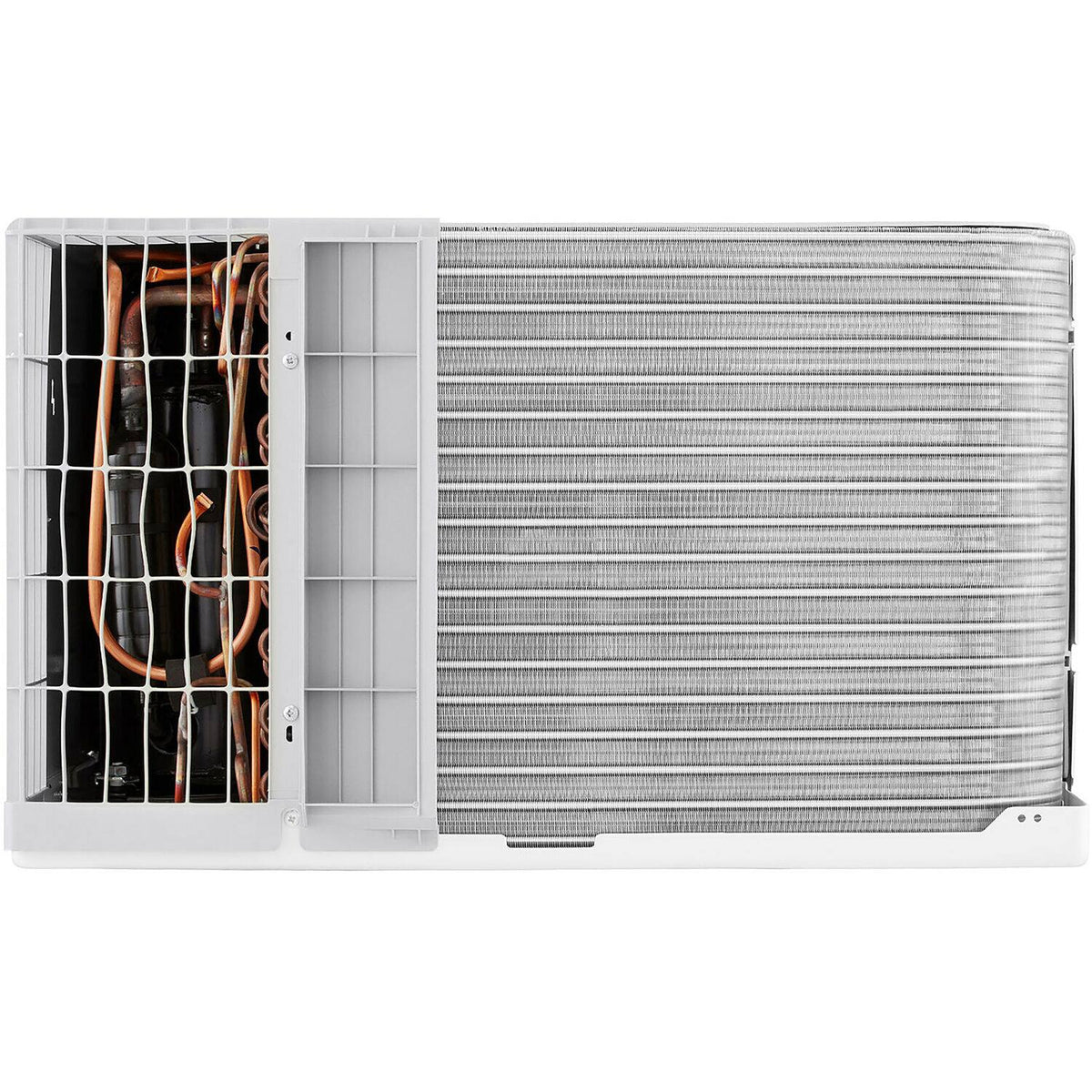 LG - 450 Sq. Ft. 10,000 BTU 230V Through-the-Wall Air Conditioner with 11,200 BTU Supplemental Heat Function - White