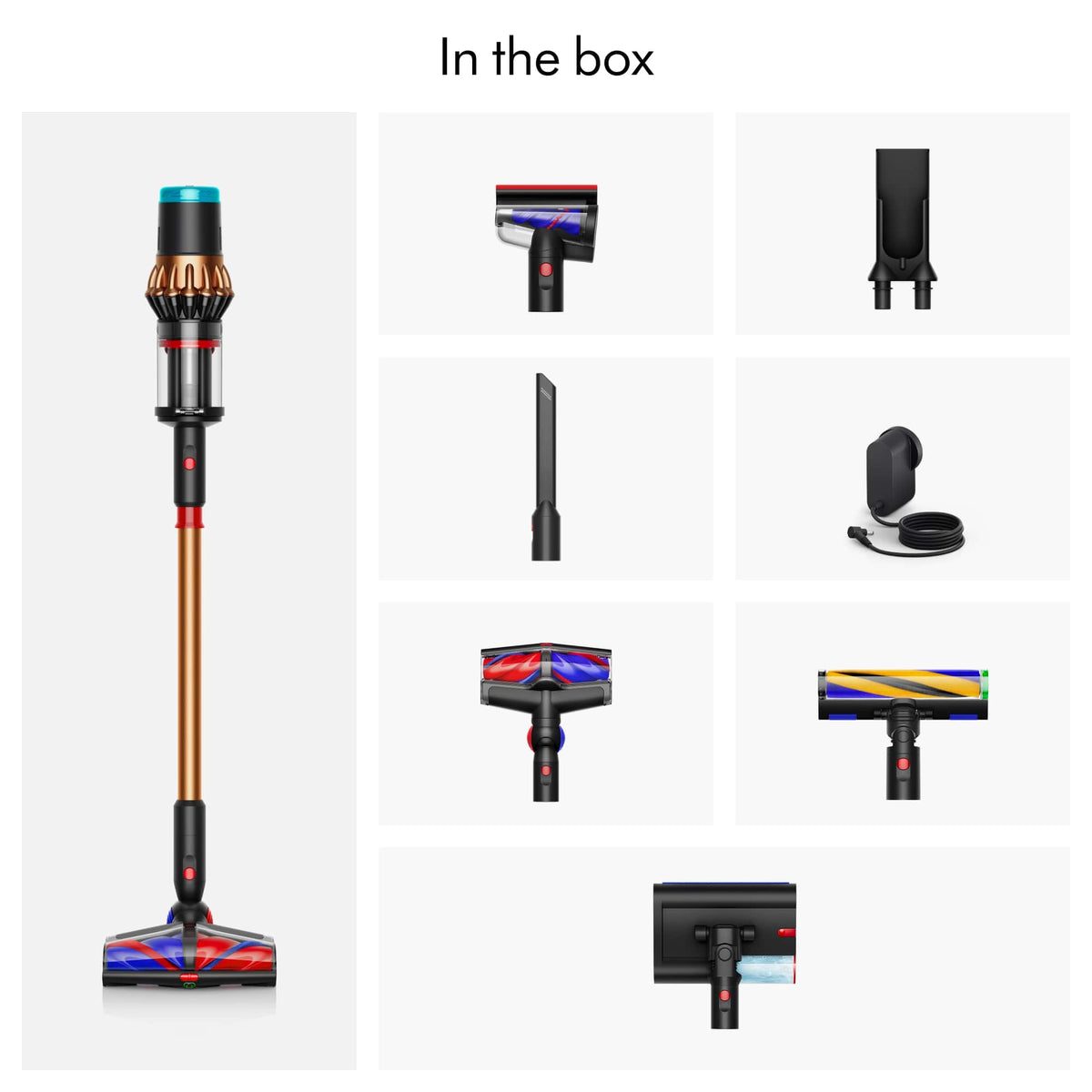Dyson - V16 Piston Animal Submarine Cordless - Black  / Bright Copper Manifold