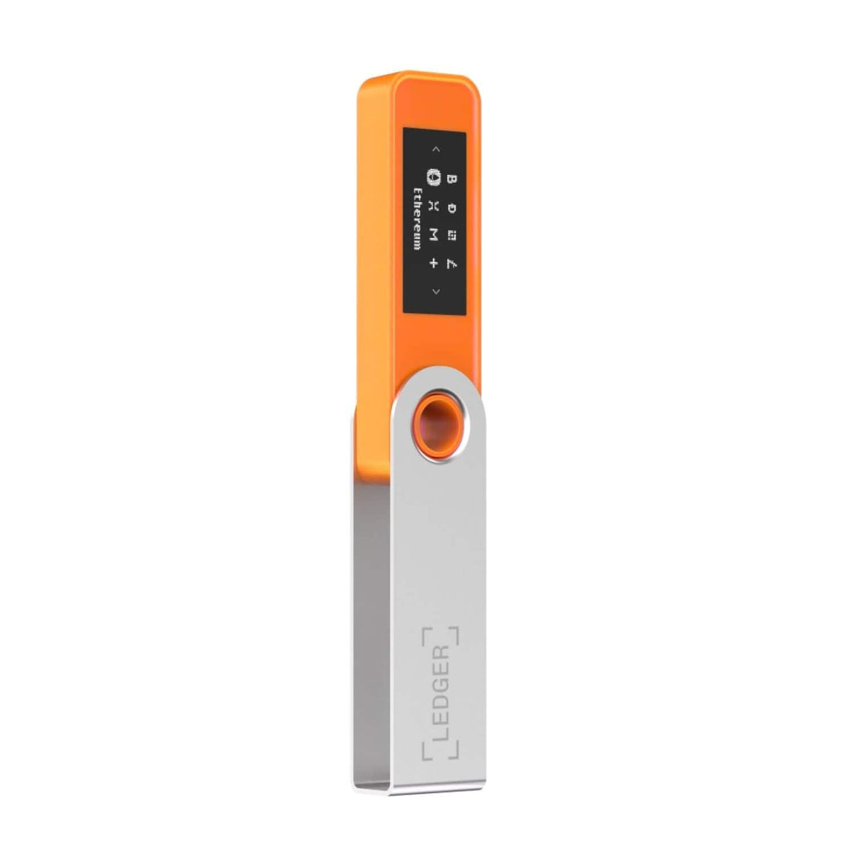 Ledger - Nano S Plus Crypto Hardware Wallet - BTC Orange