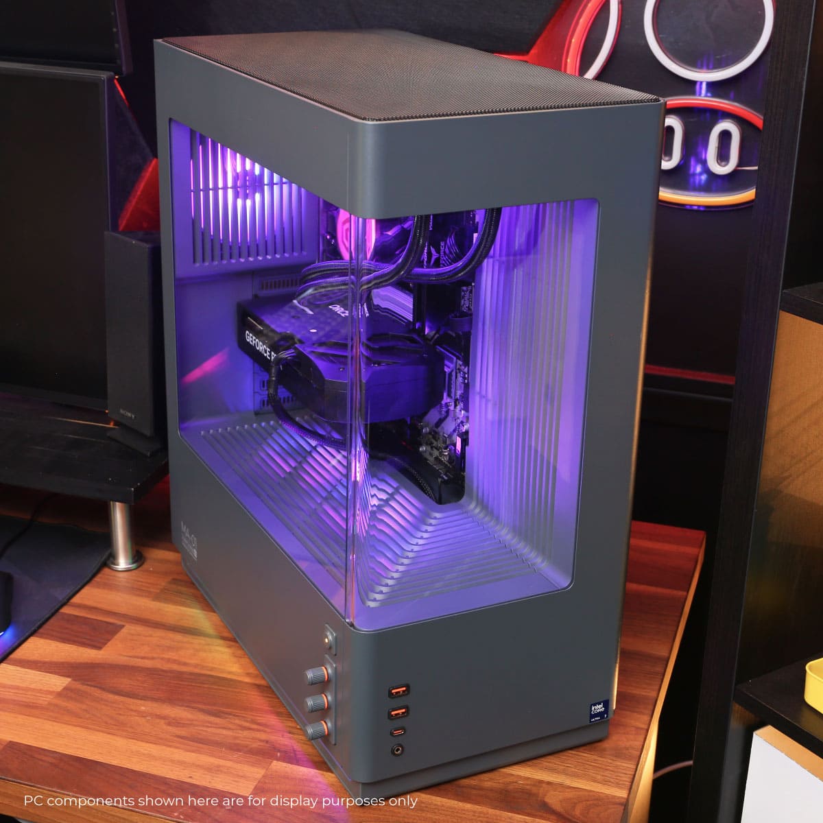 CyberPowerPC - Gaming Desktop - Intel Core Ultra 7 270K Plus - NVIDIA GeForce RTX 5070 12GB - 32GB DDR5 - 2TB PCIe 4.0 SSD Storage - Gray