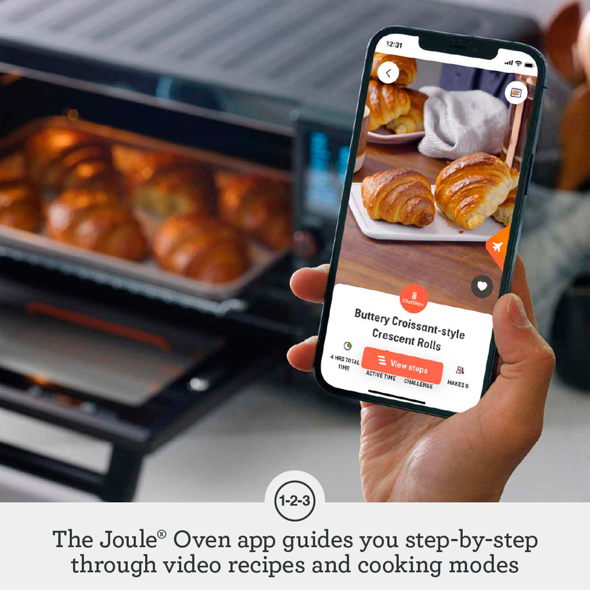 Breville - the Joule Oven Air Fryer Pro - Brushed Stainless Steel