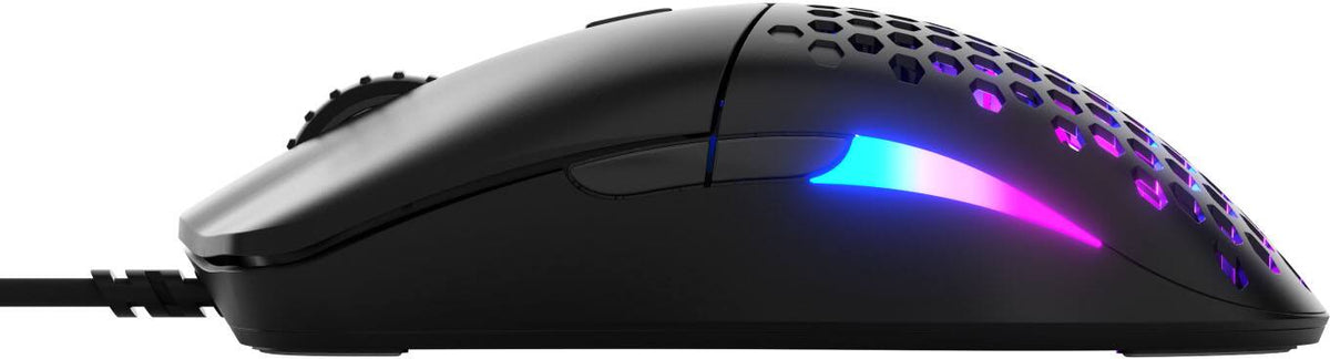 Glorious - Model O Eternal Lightweight Wired Optical Gaming Mouse with Dual-Zone RGB Lighting - Wired - Matte Black