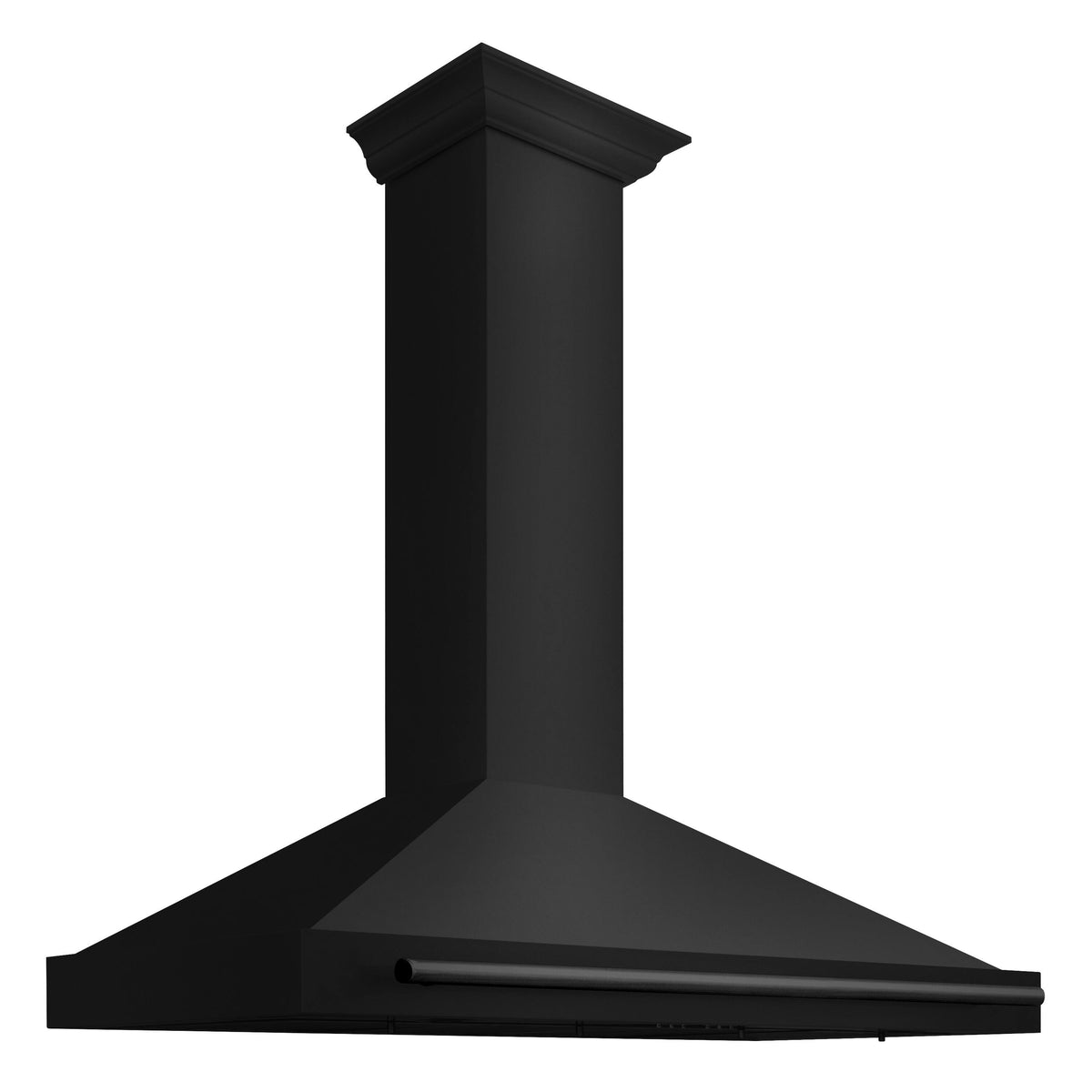 ZLINE - 48 inches - Convertible & Externally Vented - Wall Range Hood - Black Stainless Steel