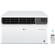 LG - 550 Sq. Ft. 12,000 BTU Smart Inverter Window Air Conditioner - White