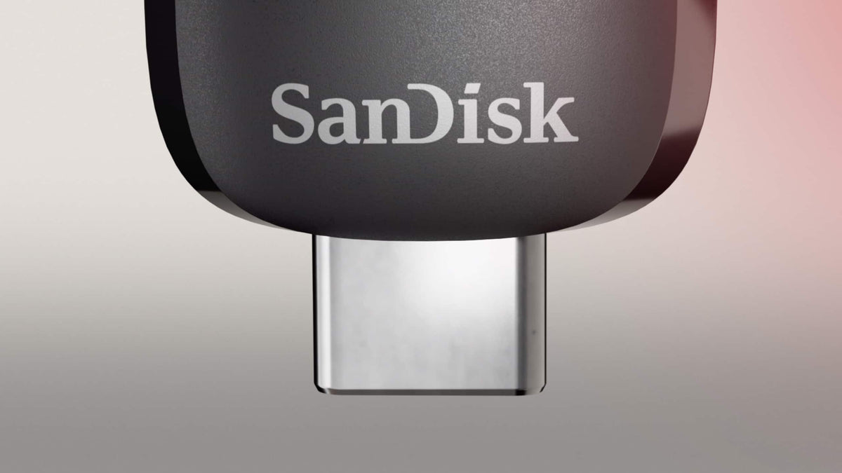 SANDISK - 512GB Ultra Slider USB Type-C Flash Drive - Black