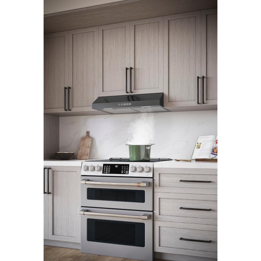 Broan - 36 inches - Convertible - Under cabinet Range Hood - Black