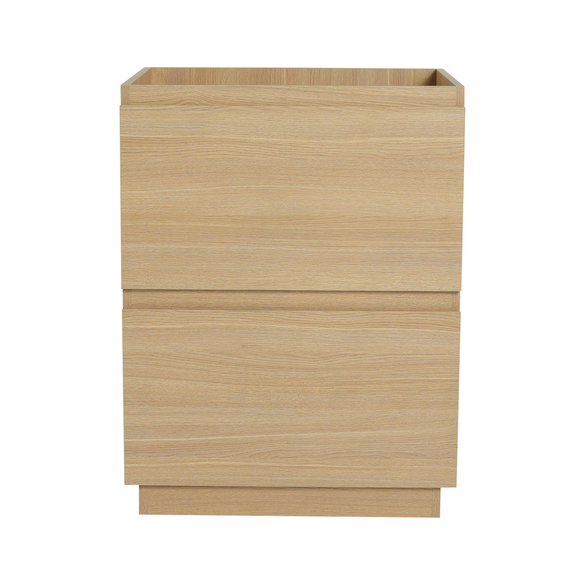 Mueble de baño moderno independiente con doble cajón