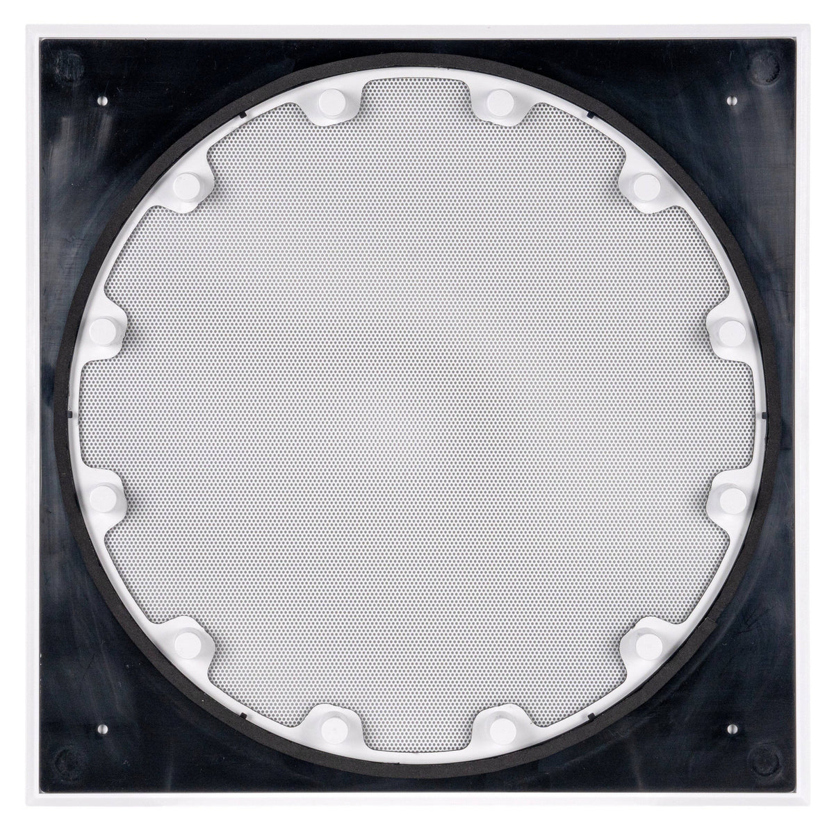 Sonance - XPC-10WSQ-T - Visual Experience Extreme 10" Woofer X-Large Micro-Trim Square Adapter with Grille (Each) - Paintable White