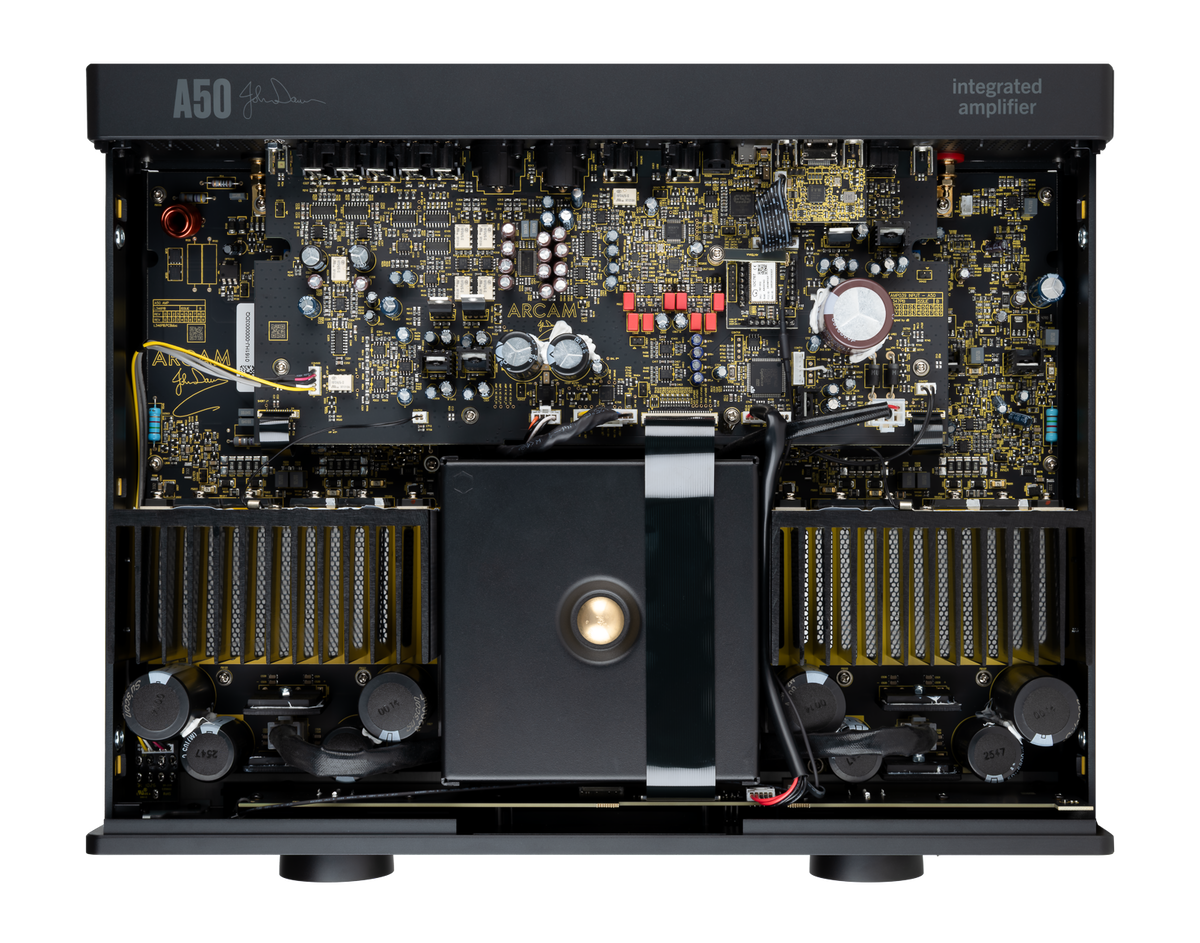 Arcam - A50 Signature 150Wx2ch Class G Integrated Amplifier - Black