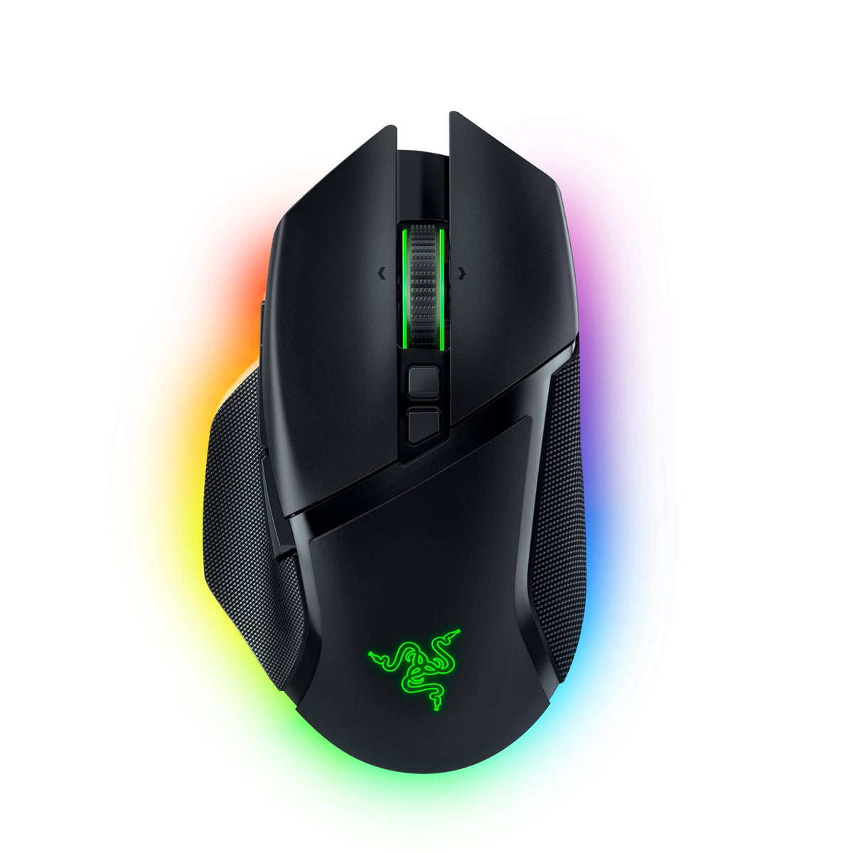 Razer - Basilisk V3 Pro Optical Gaming Mouse with HyperScroll Tilt Wheel - Wireless - Black