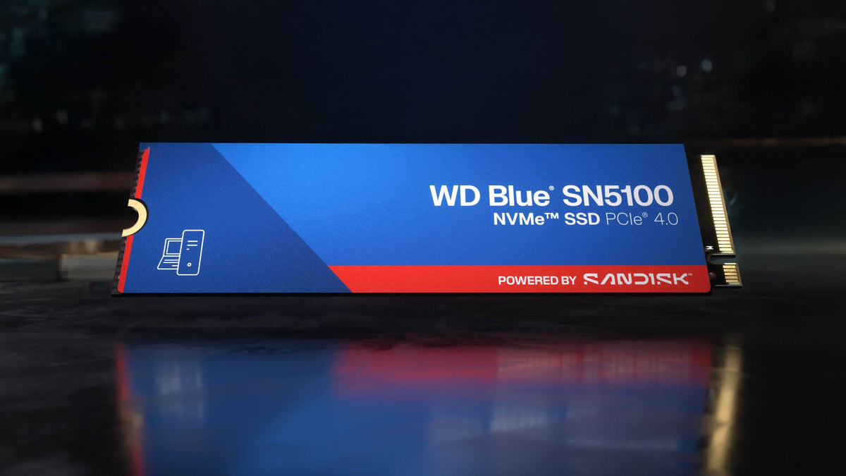 WD - Blue SN5100 4TB Internal SSD PCIe Gen 4 x4 NVMe for laptops and desktops
