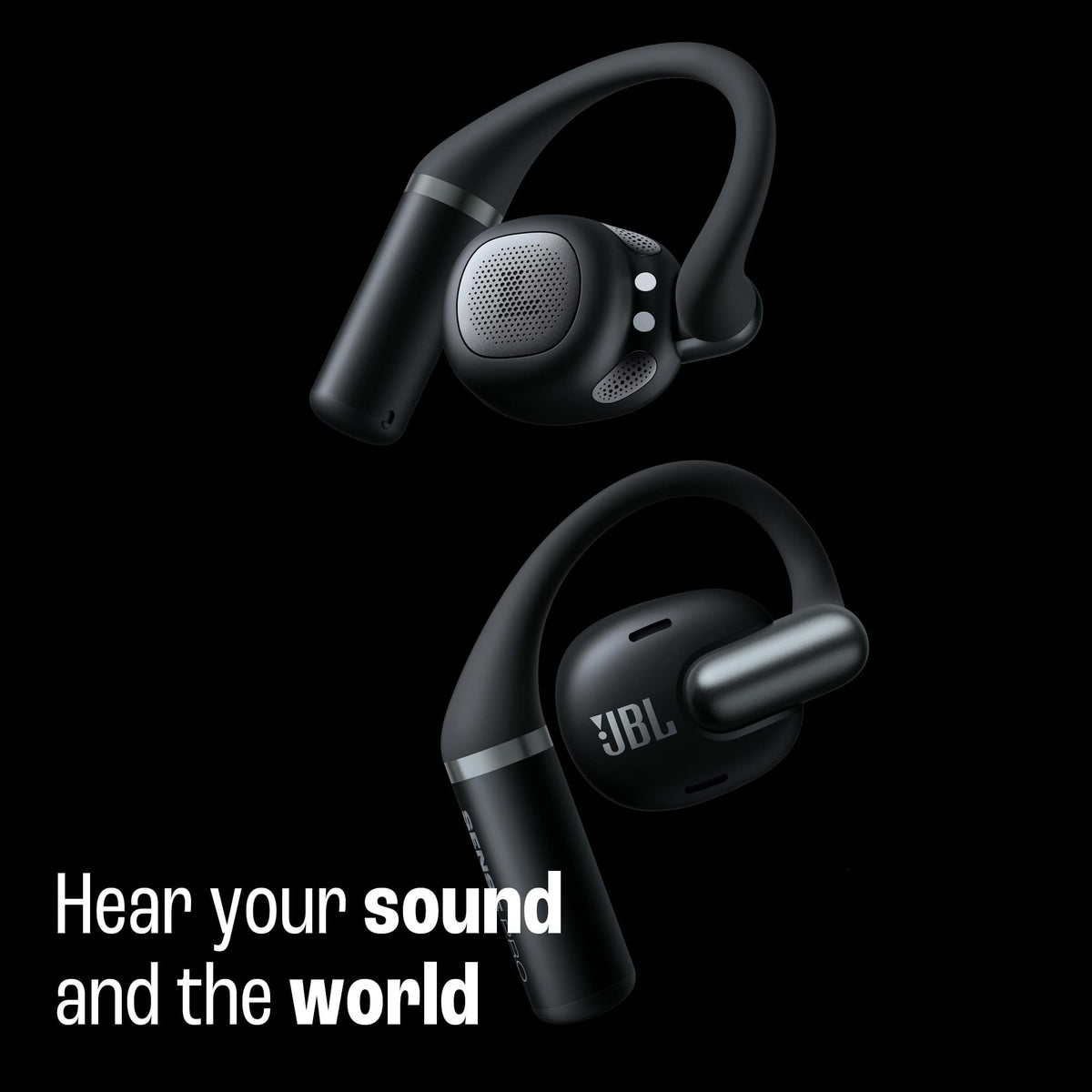 JBL - Sense Pro - TRUE wireless bluetooth open-ear headphones - 2026 - Black