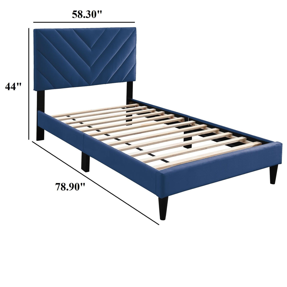 Juego de cama con cabecero ajustable