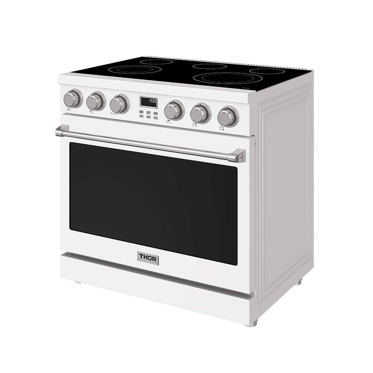Thor Kitchen - 6.0 Cu. Ft. Freestanding Electric Convection Range - Matte White