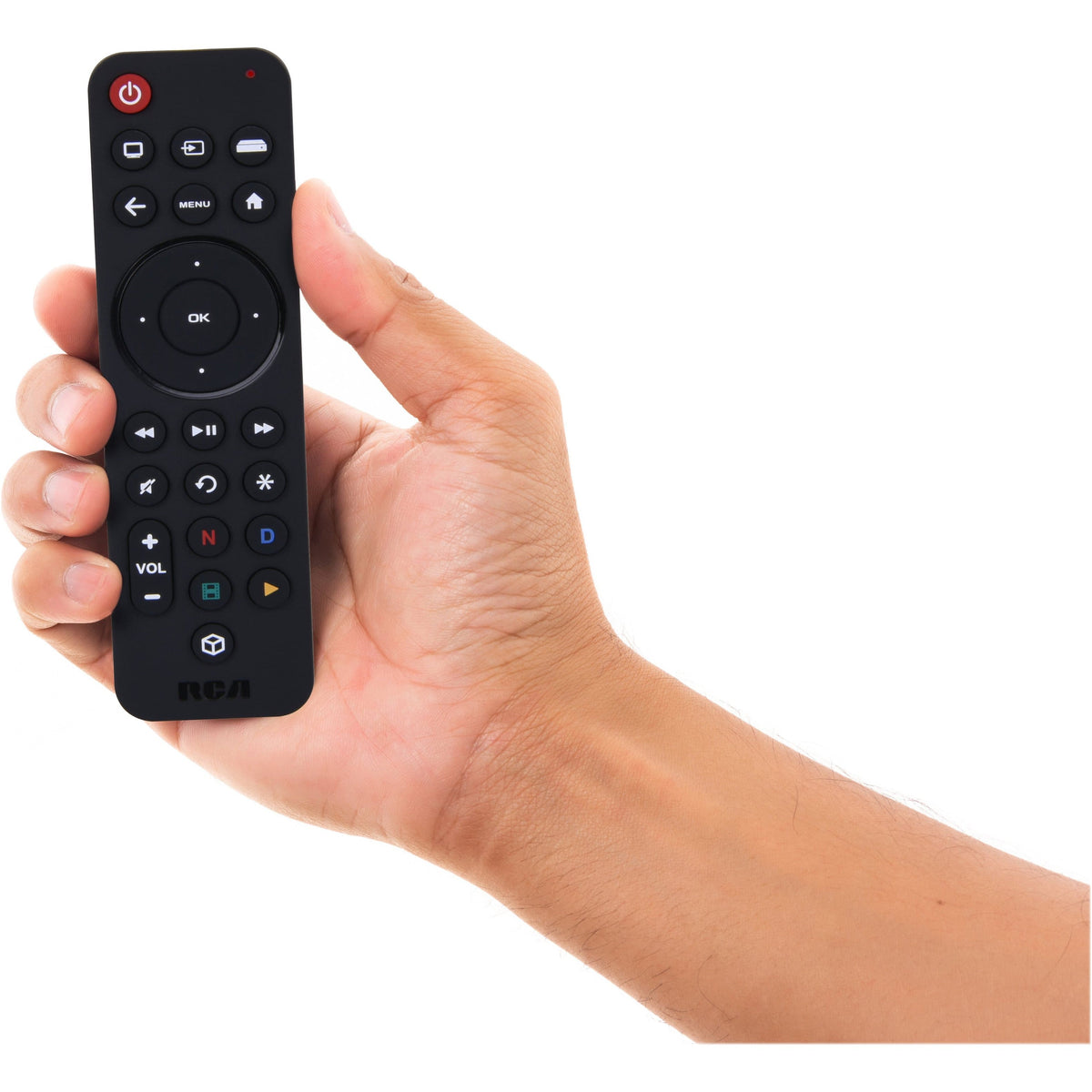 RCA - Rechargeable 3-Device Universal Remote - Black