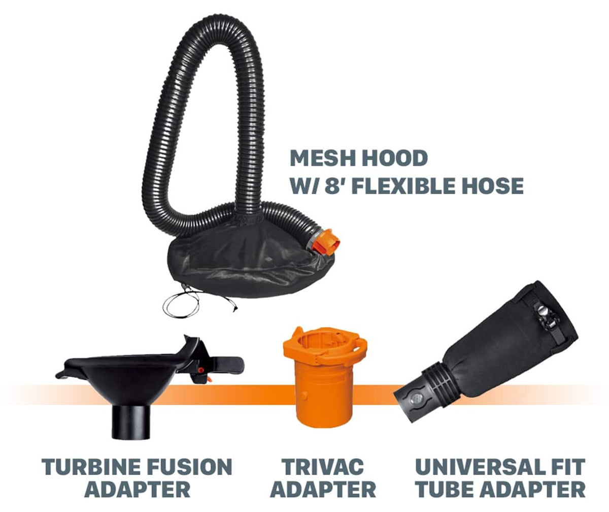 WORX - LeafPro Universal Leaf Collection System - Black