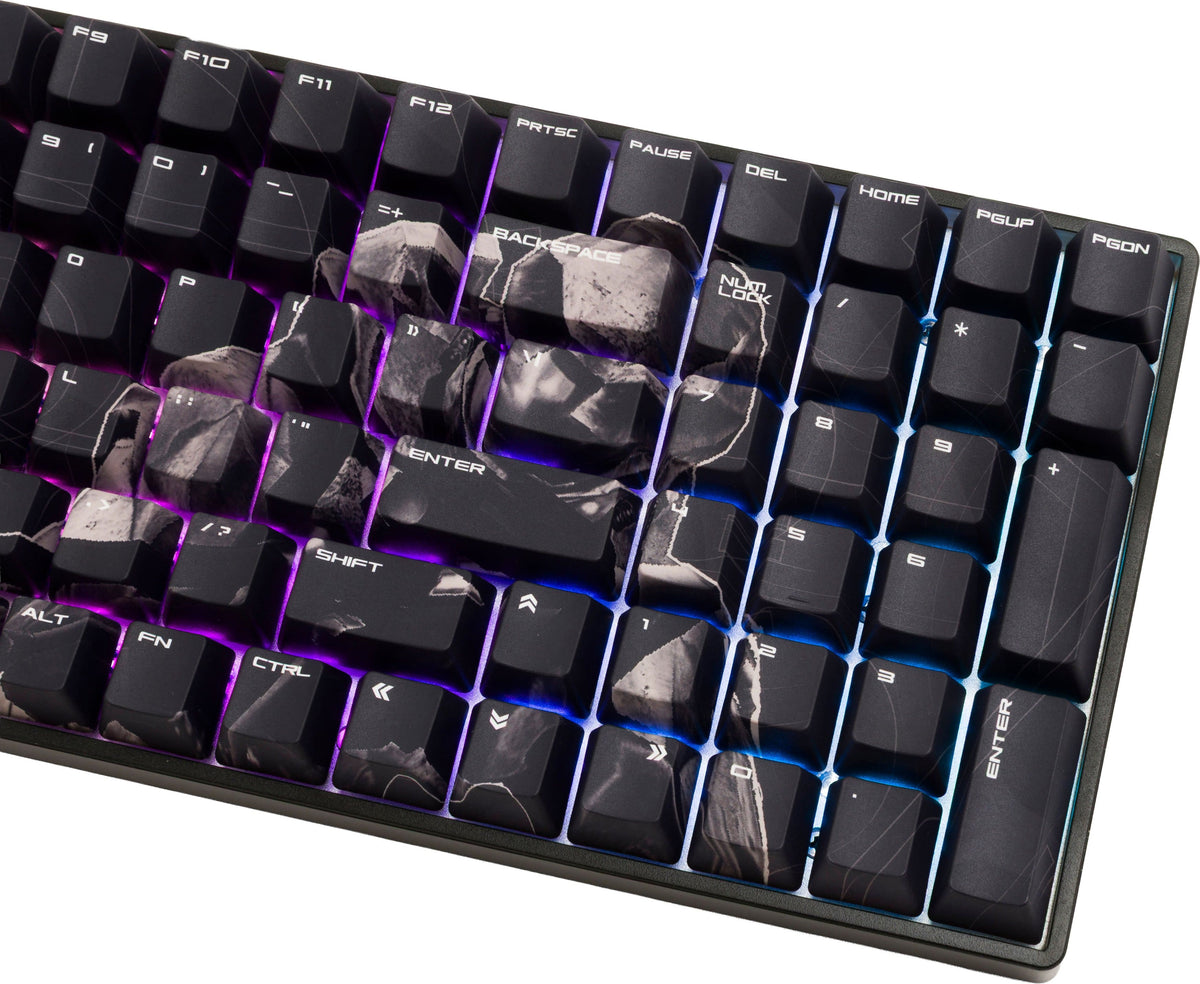 Higround - Basecamp 96+ 96% Wired Mechanical Lubed TTC Neptune Switch Gaming Keyboard with RGB Backlighting - Halo - Sniper Evolved