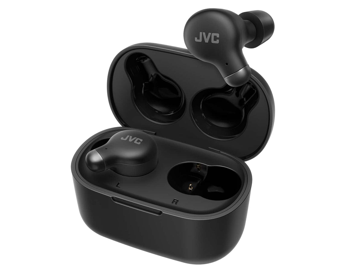 JVC - Marshmallow Plus True Wireless Headphones with Noise Cancelling - Black