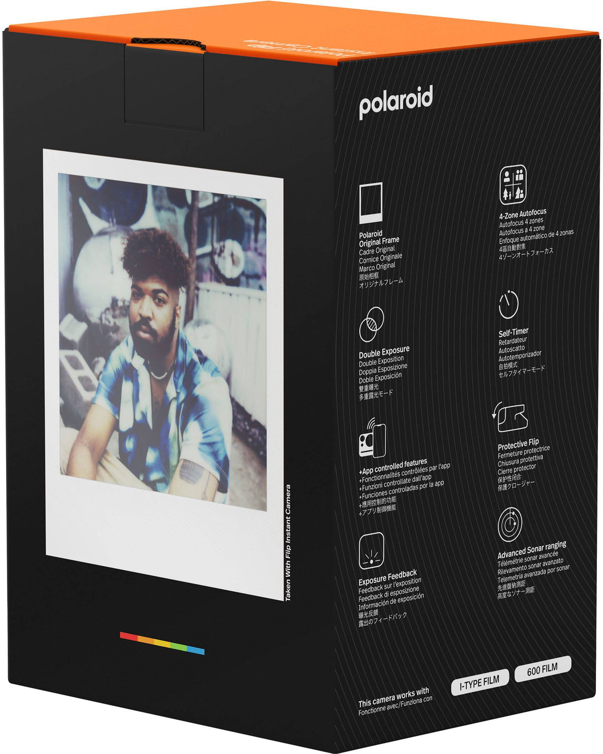 Polaroid - Flip Instant Camera - White