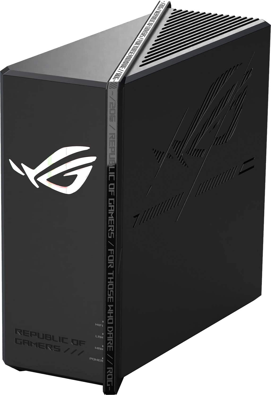 ASUS - ROG Strix GS-BE18000 Tri-Band Wi-Fi 7 Gaming Router - Black
