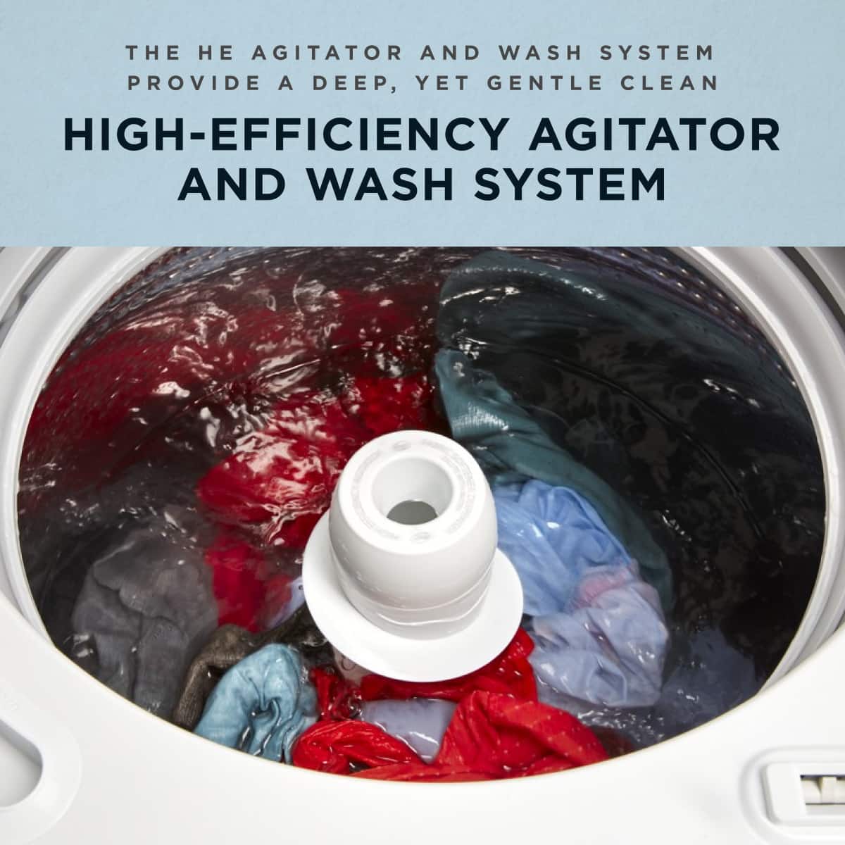 Amana - 3.8 Cu. Ft. High Efficiency Top Load Washer with with High-Efficiency Agitator - White