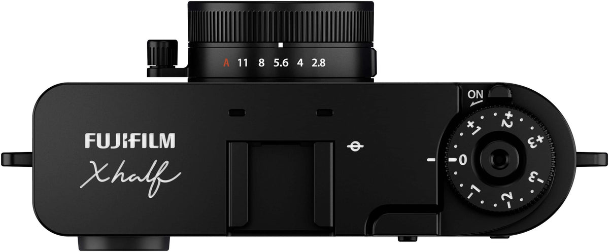 Fujifilm - X half Premium Compact Camera - Black