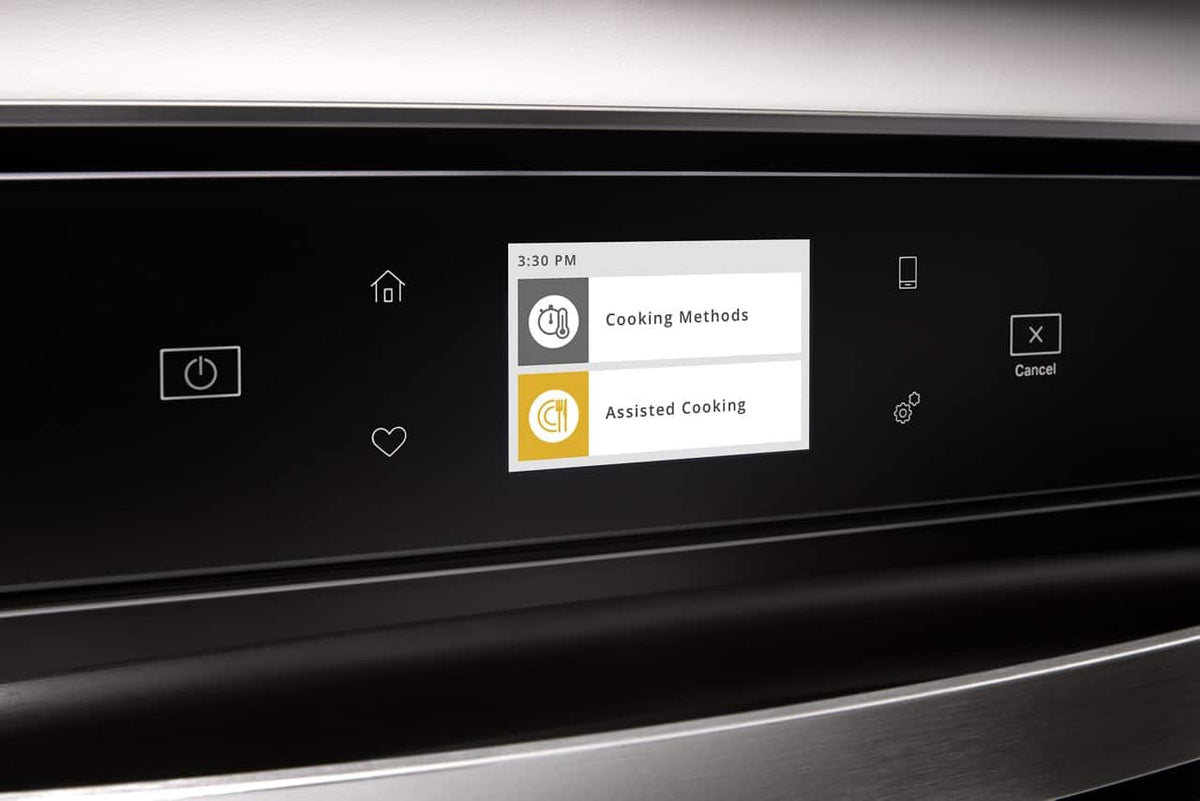 Whirlpool - 24 in. Built-In Double Electric Convection Wall Oven with WiFi - Stainless Steel