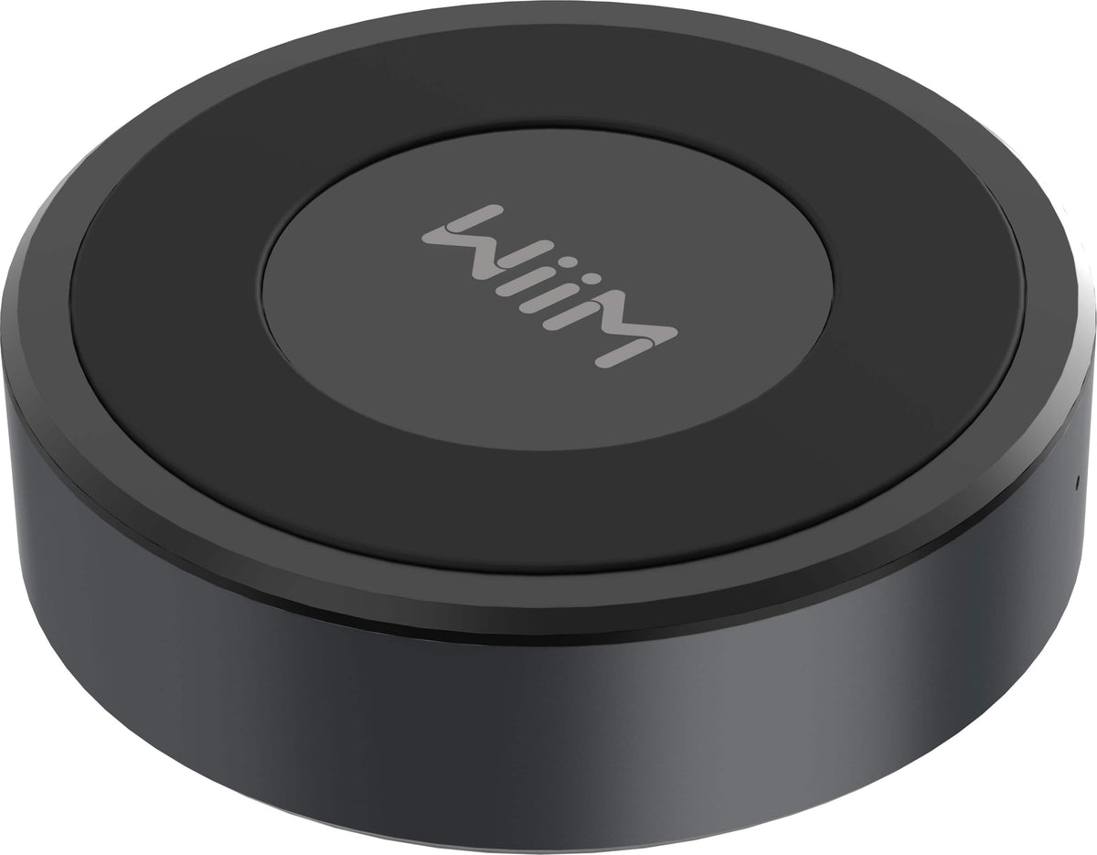 WiiM - Mini Wireless Audio Streamer with Hi-Res Audio and Multi-Room Stereo - Black