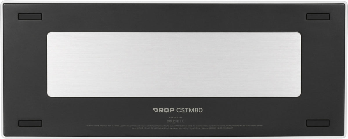 DROP - CSTM80 TKL Wired Mechanical Gaming Keyboard with RGB Backlighting - White