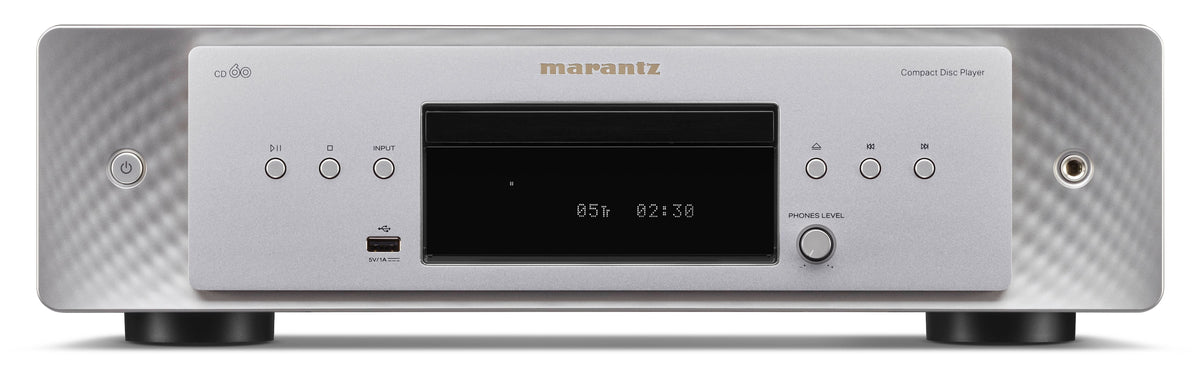 Marantz - CD60 CD Player with HDAM + HDAM-SA2 - Silver Gold