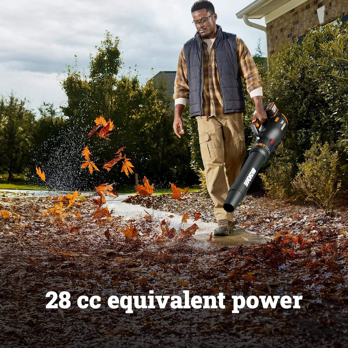 WORX - WG582 40V 780CFM 190MPH Blower - Black