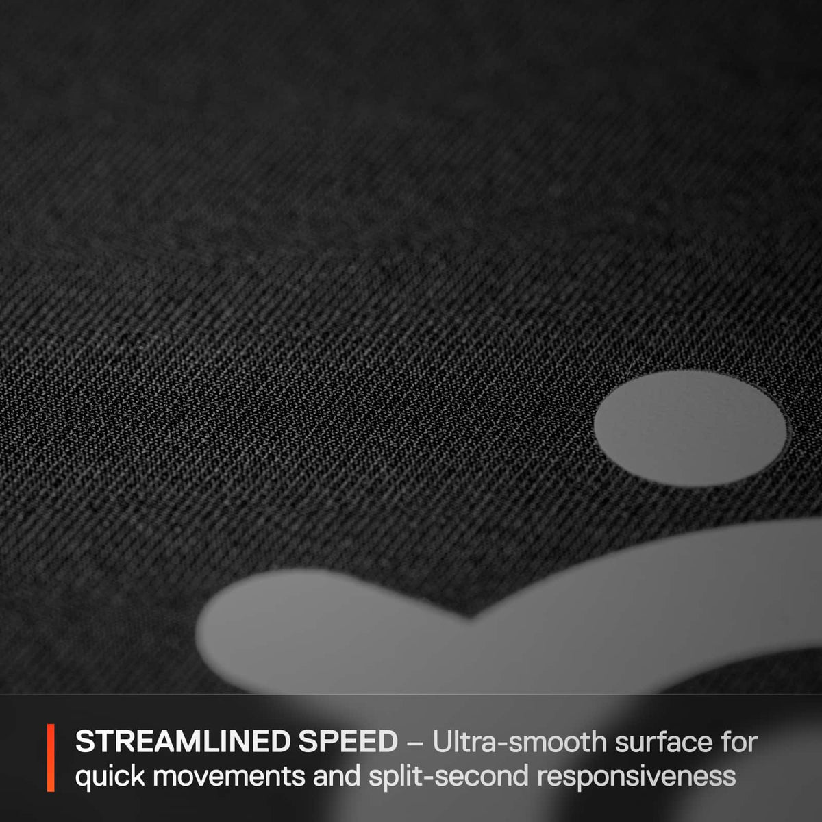 SteelSeries - QcK Performance Gaming Mouse Pad XL - Speed - Black