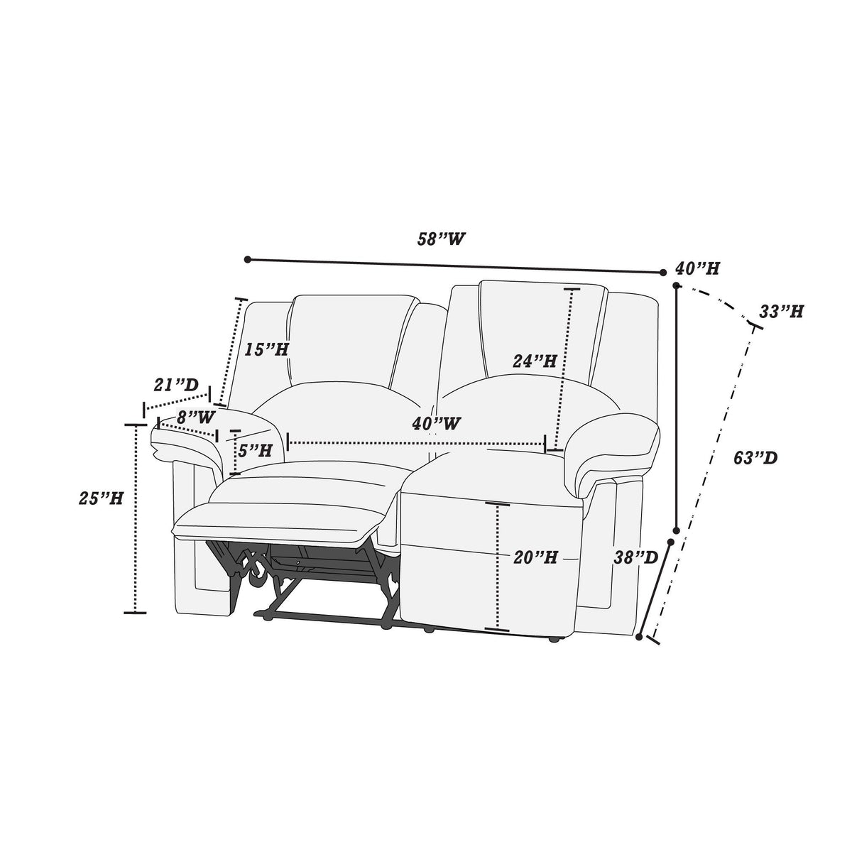 Juego de sala moderno, respaldo con cojín y reposabrazos con almohada