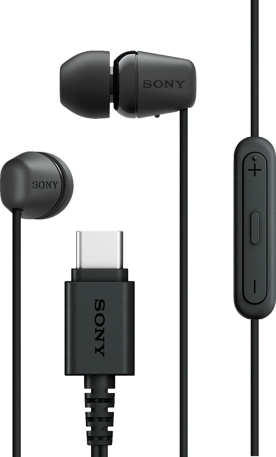 Sony - USB-C Wired In-ear Headphones - Black