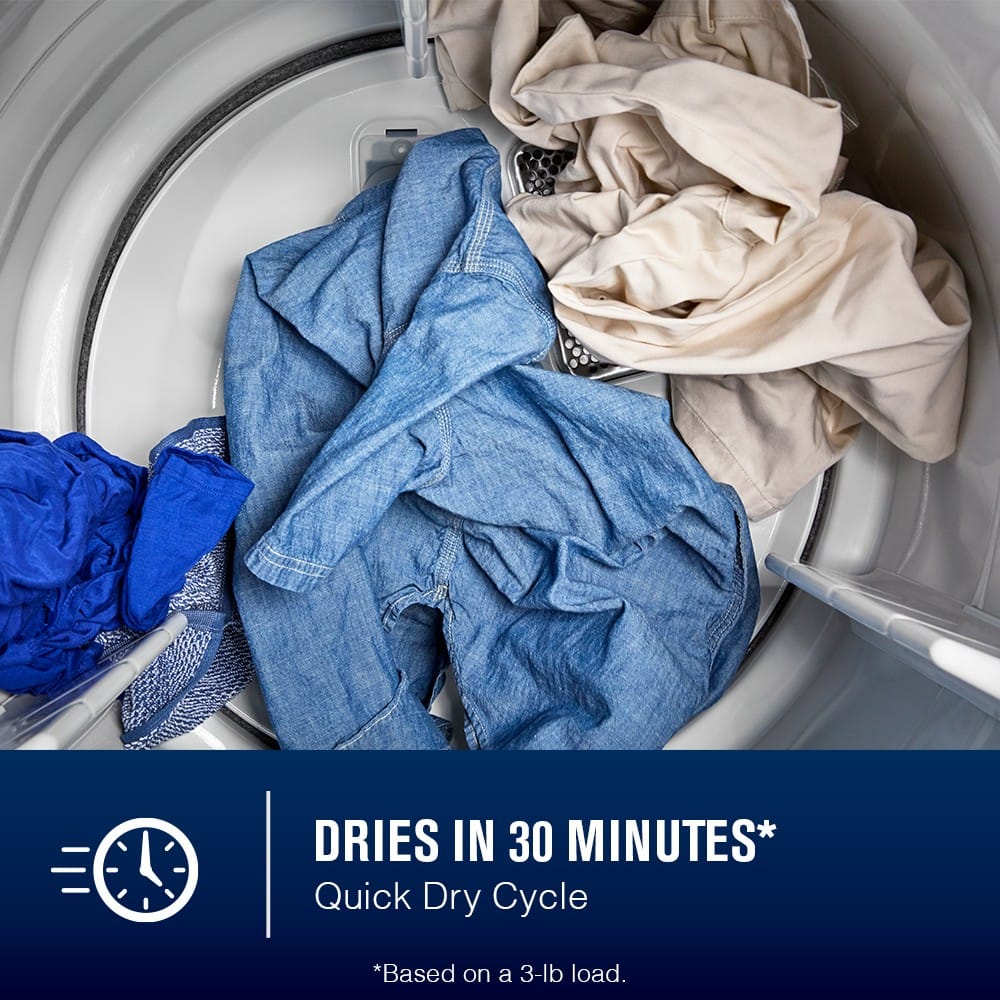 Maytag - 7.4 Cu. Ft. Smart Electric Dryer with Extra Power and Advanced Moisture Sensing - White