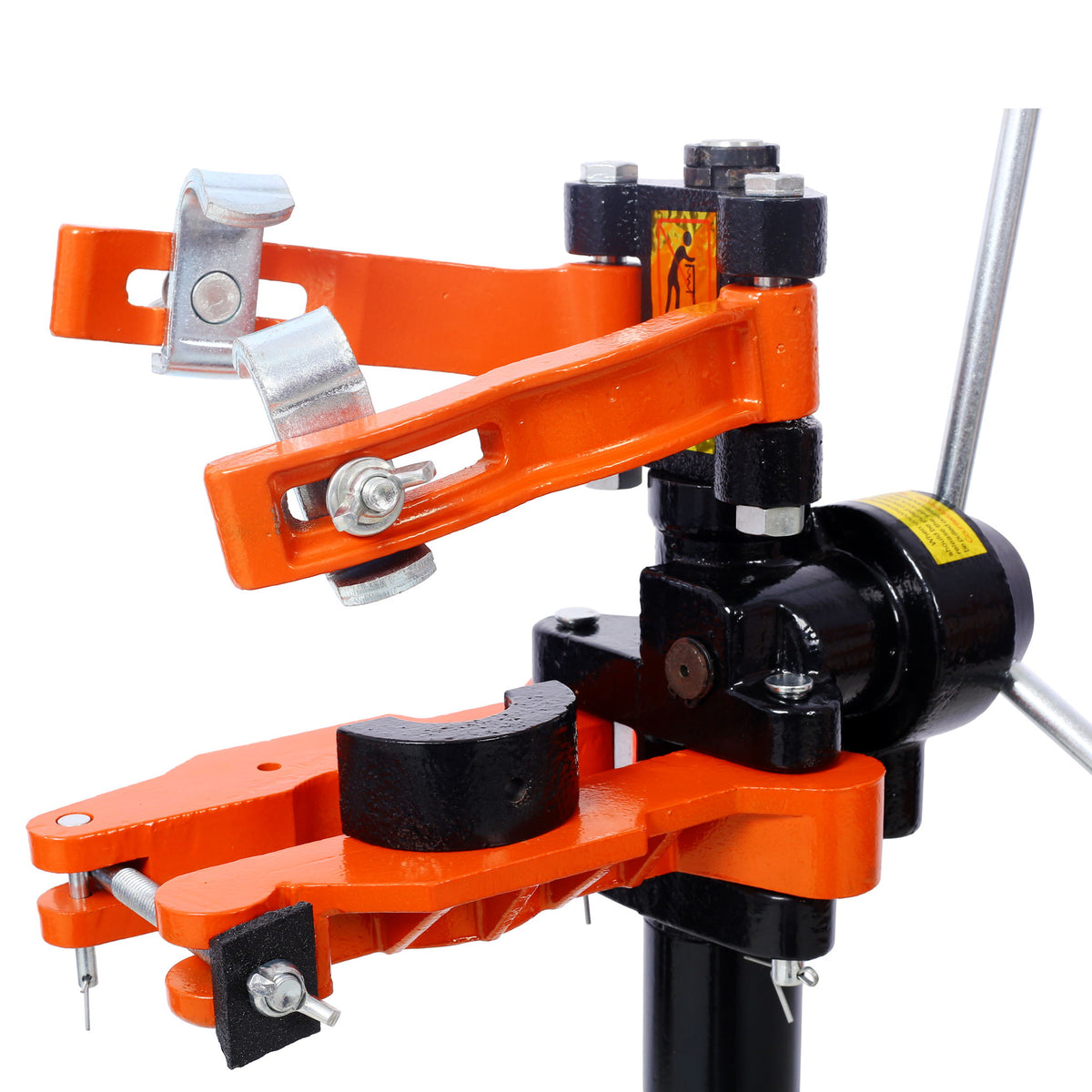 Auto Tools Equipment Vehicle, Hand Operate Strut Coil Spring Press Compressor - Black / Orange