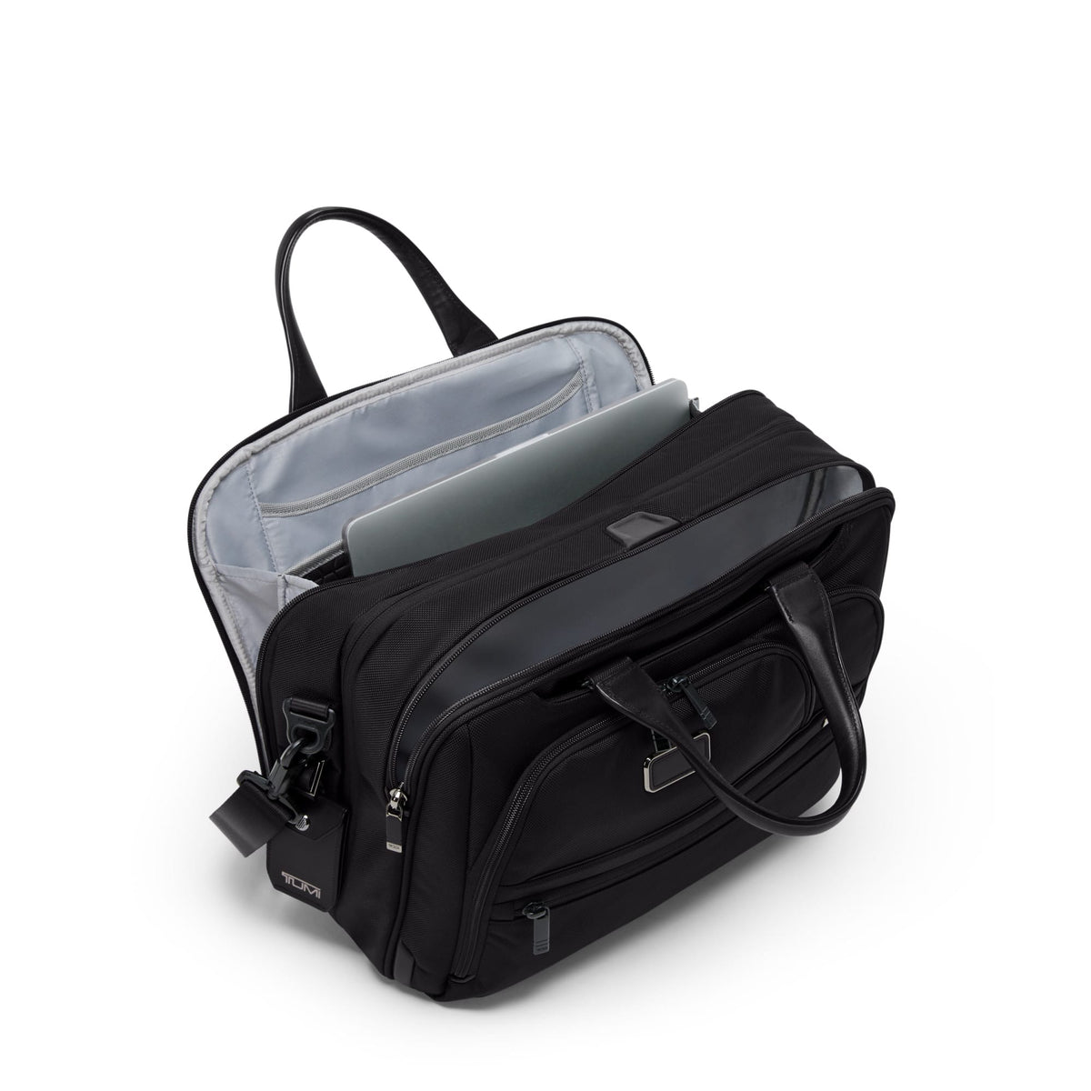 TUMI - Alpha Medium Expandable Briefcase for 15" Laptop - Black