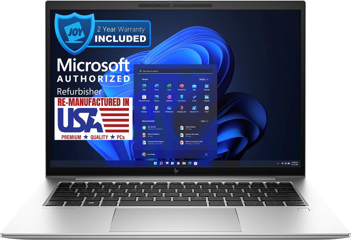 HP - EliteBook 840 G9 14" Refurbished Laptop - Intel 12th Gen Core i5 with 32GB Memory - Intel Iris Xe Graphics - 1TB SSD - Silver