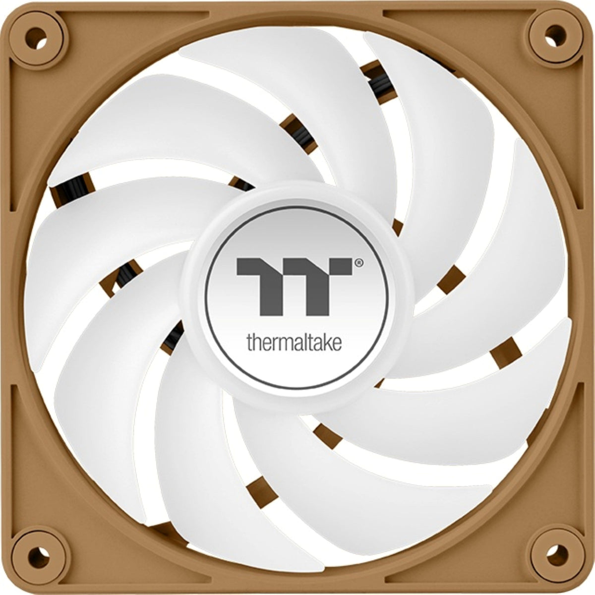 Thermaltake - CT120 EX ARGB Sync 120mm Computer Case Cooling Fan (3-Pack) - Gravel Sand