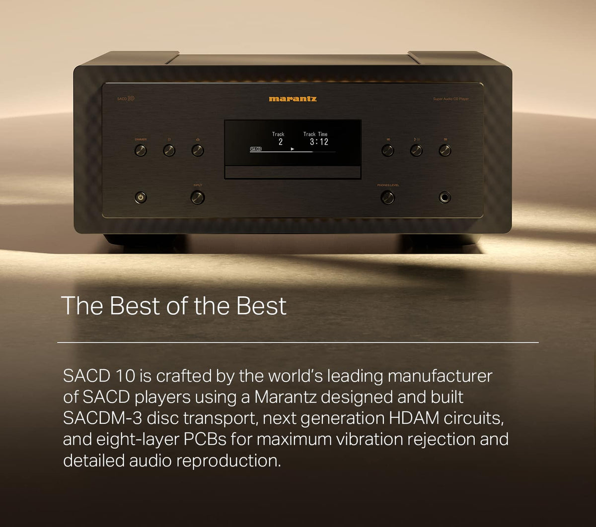 Marantz - SACD 10 CD Player - Black