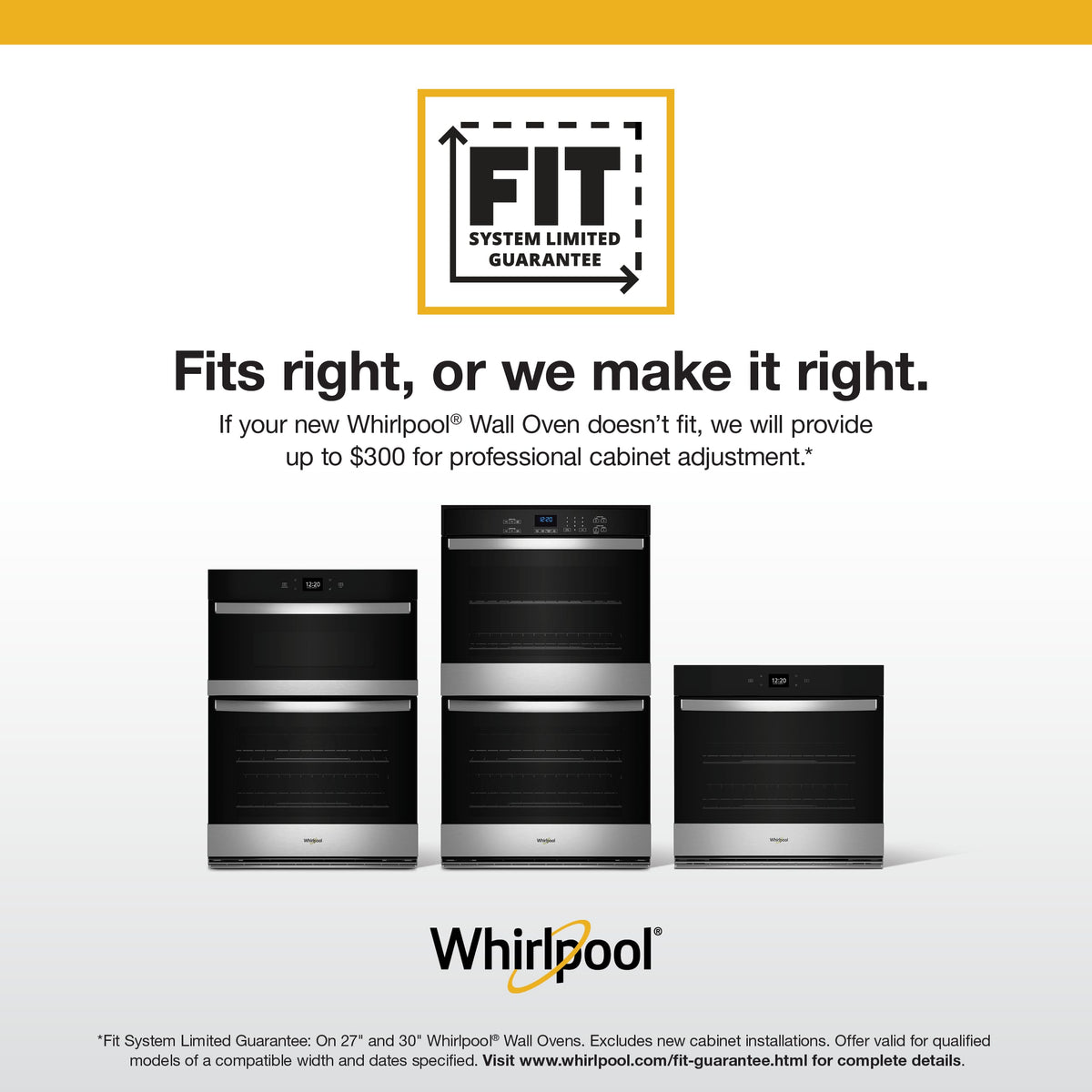Whirlpool - 30" Built-In Single Electric Convection Wall Oven with Air Fry When Connected - Stainless Steel