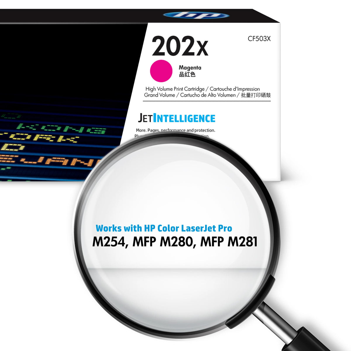 HP - 202X High-Yield Toner Cartridge - Magenta