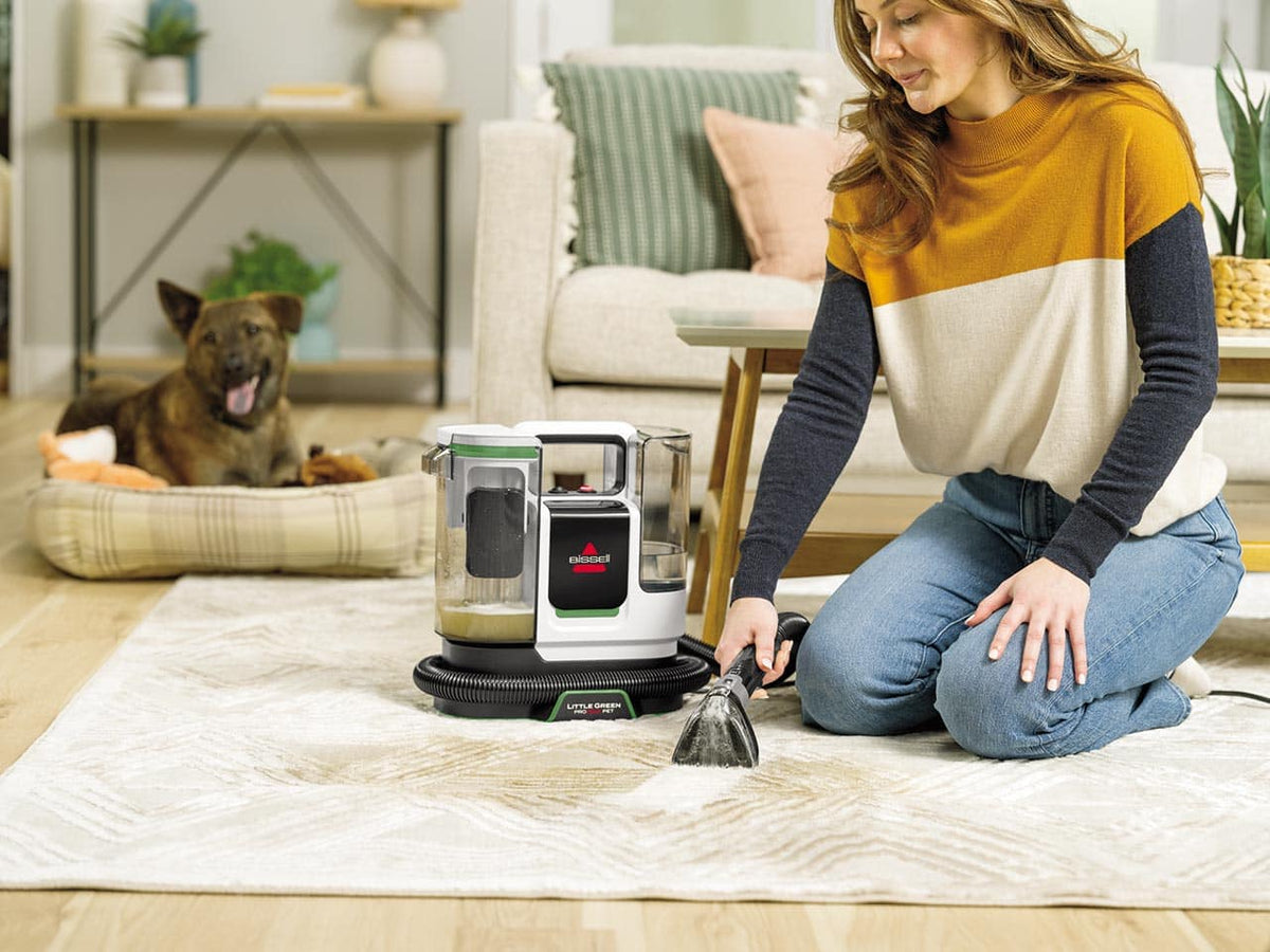 BISSELL - Little Green ProHeat Pet Portable Carpet Cleaner - Wasabi