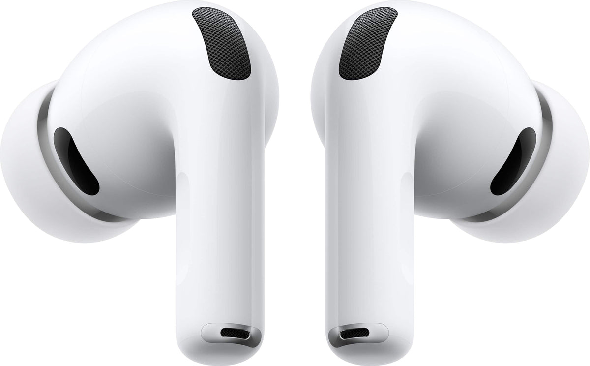 Apple - AirPods Pro 3, Wireless Active Noise Cancelling Earbuds with Heart Rate Sensing Feature - White