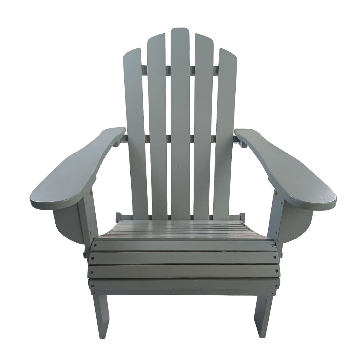 Silla Adirondack para exterior o interior - Nogal