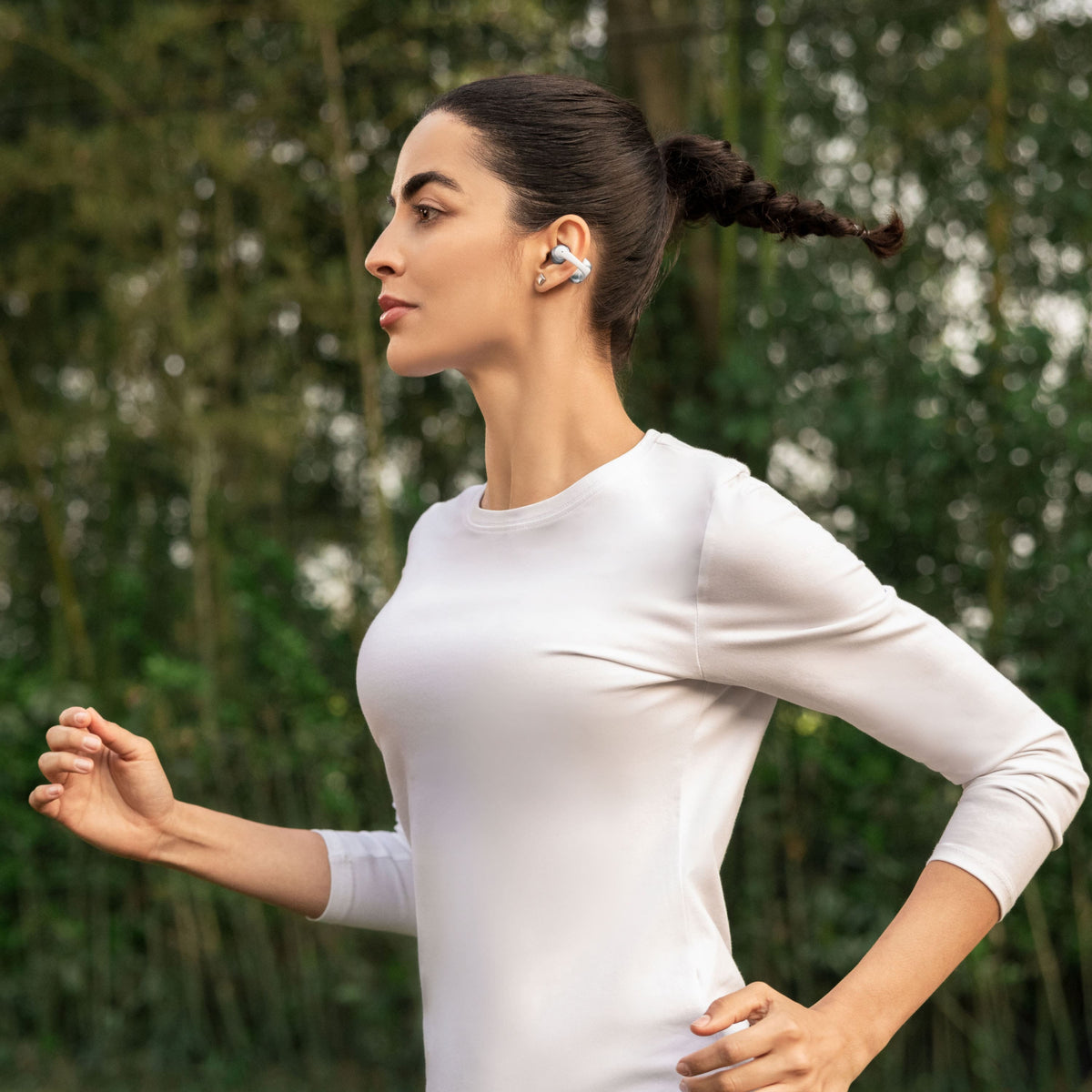 Shokz - OpenDots 2 Open-Ear Clip-On True Wireless Bluetooth Earbuds - Gray