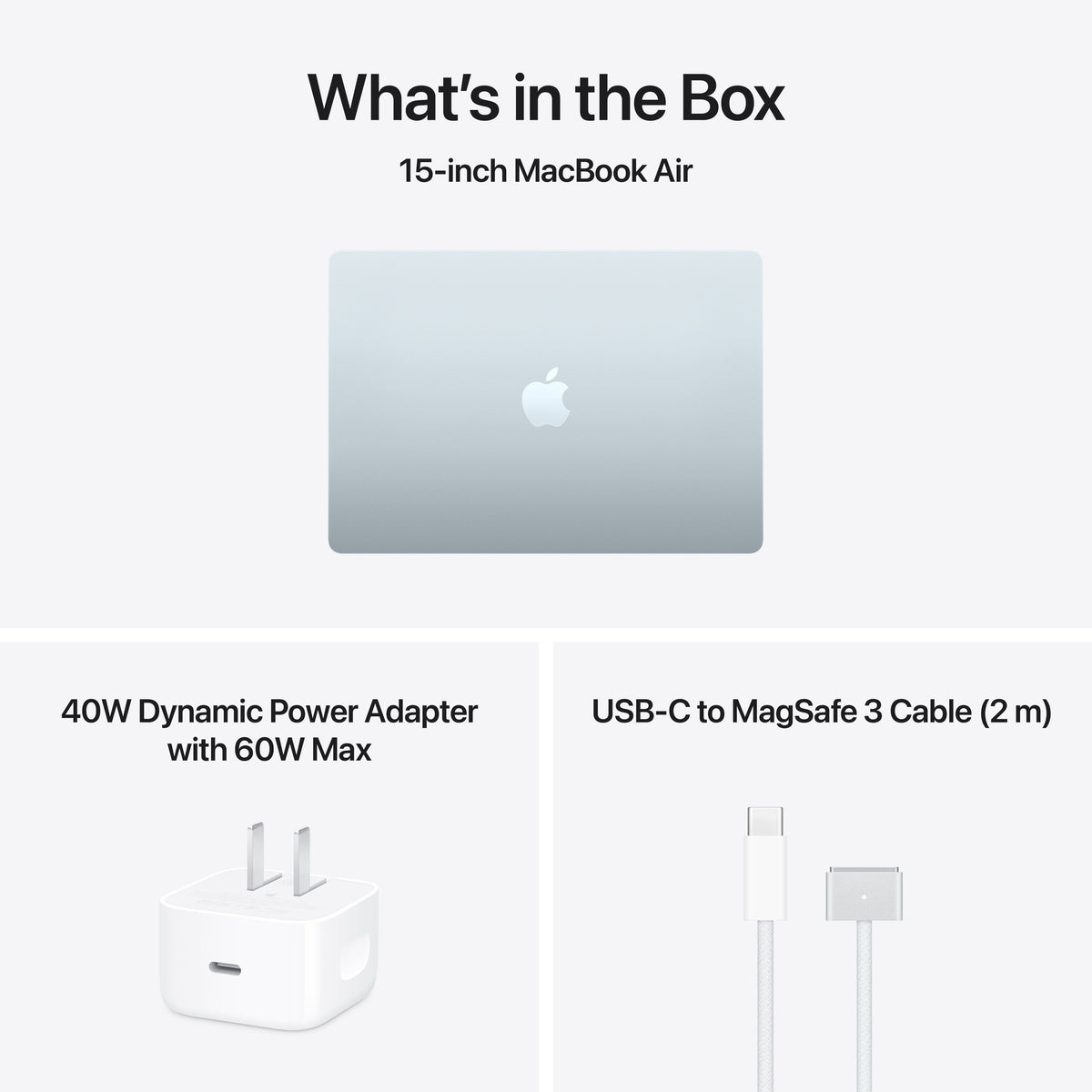 Apple - MacBook Air 15-inch Laptop - M5 chip with 10-core CPU and 10-core GPU - 16GB Memory - 1TB SSD - Sky Blue