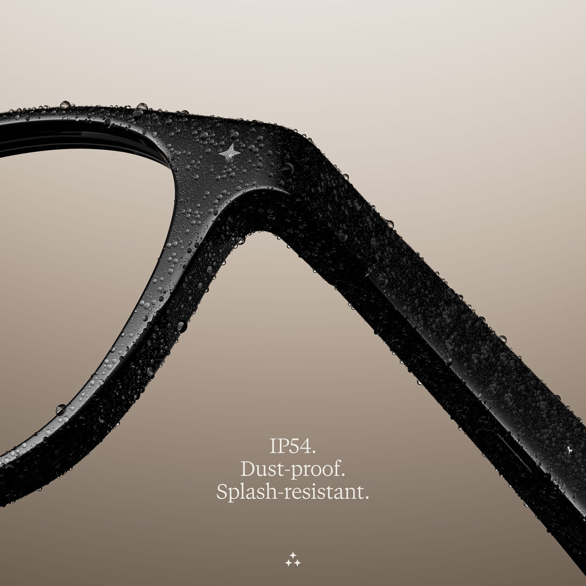 VONDER - BASEL AI Smart Glasses that Translate, Call & Remember, 16h+ Battery, Premium Audio, Privacy-First, Clear Lenses - Black