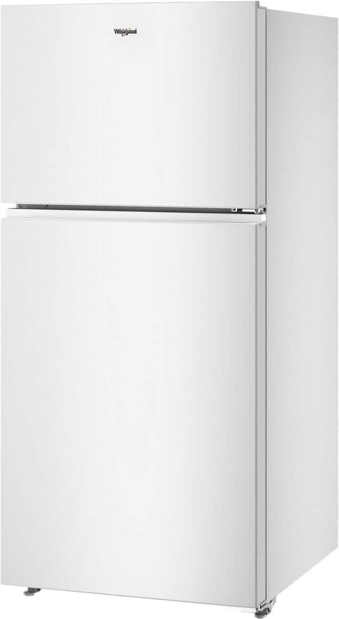 Whirlpool - 30 in. Wide 19 cu. ft. Wide Top Freezer Refrigerator with Total Coverage Cooling - White