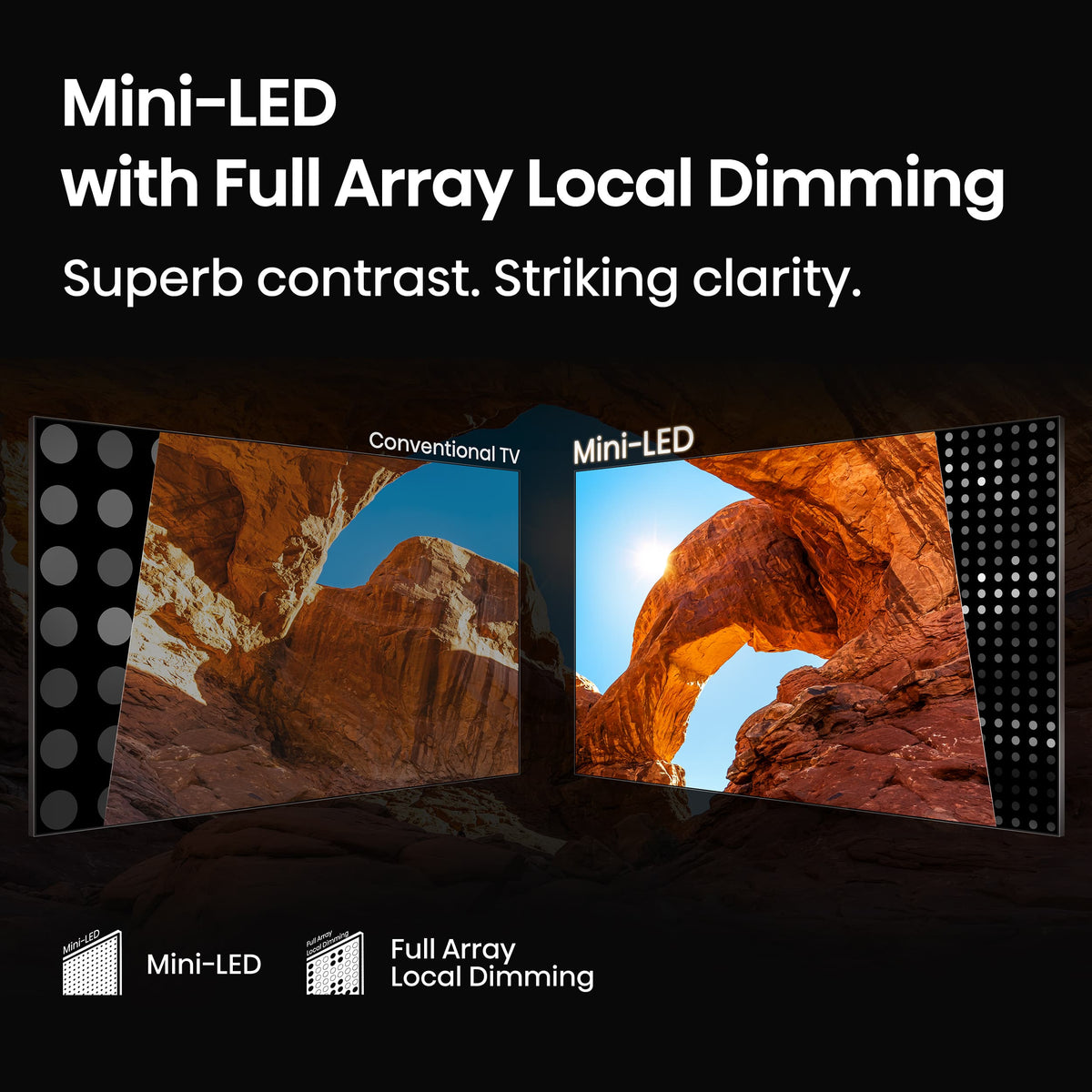 Hisense - 75" Class QD7 Series MiniLED QLED 4K UHD HDR Smart Fire TV (2025)
